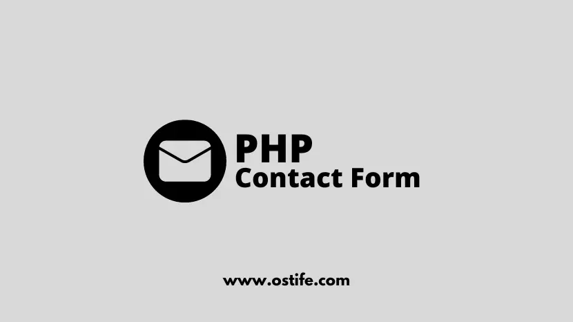 Cara Membuat Formulir Kontak Dengan PHP