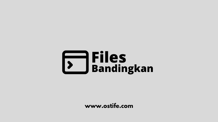 Cara Membandingkan Dua File dalam MS-DOS