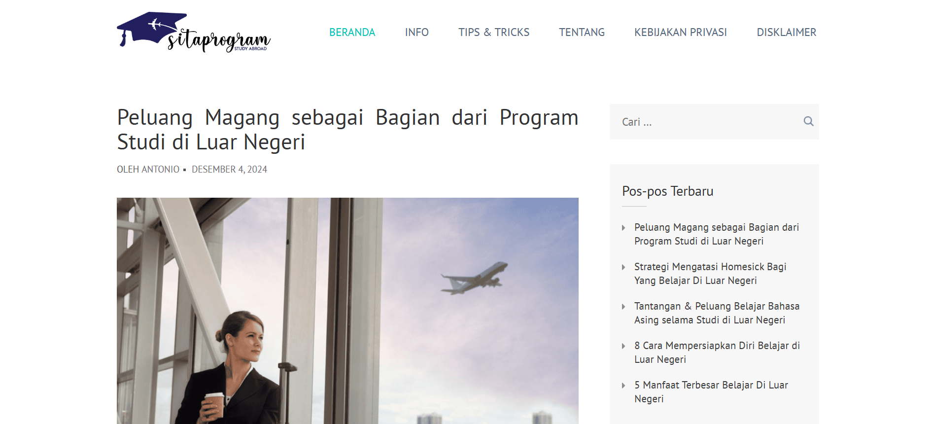 Membuka Peluang Dunia dengan SITA Program 