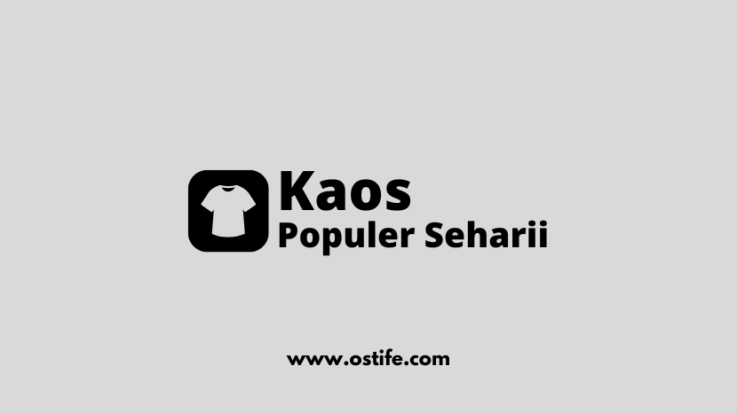 Jenis Model Kaos yang Populer Buat Dipakai Sehari-hari